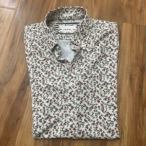 Floral Print Men's Shirt